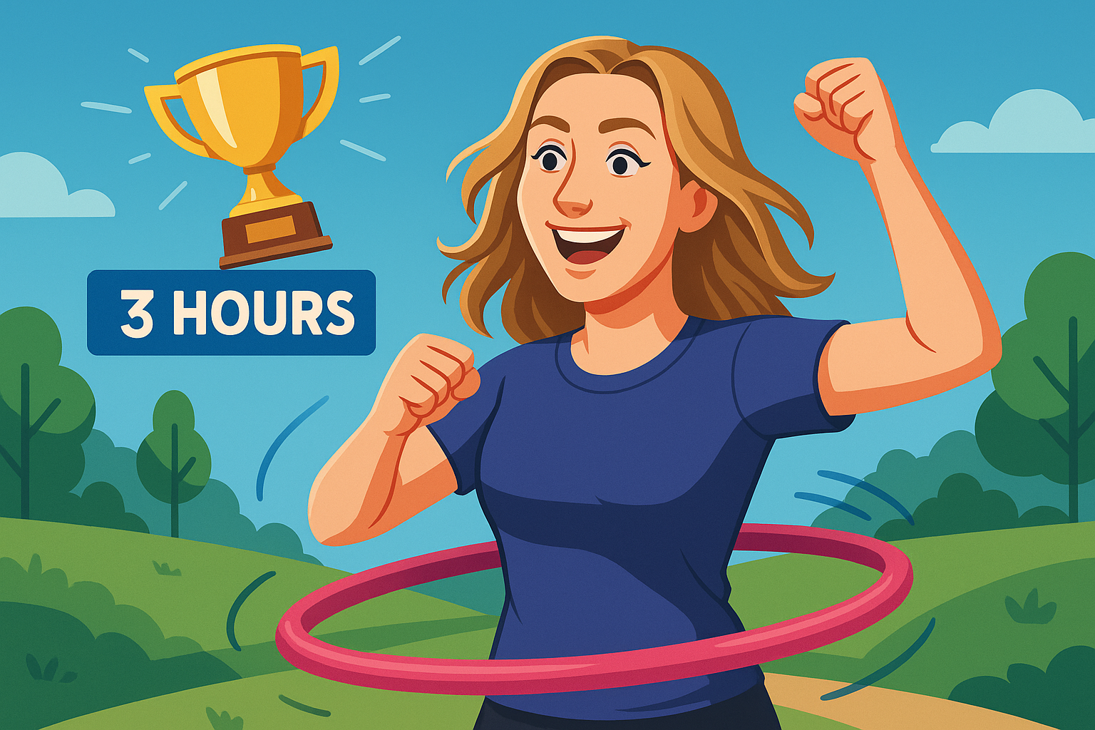 3 Hour Hula Milestone