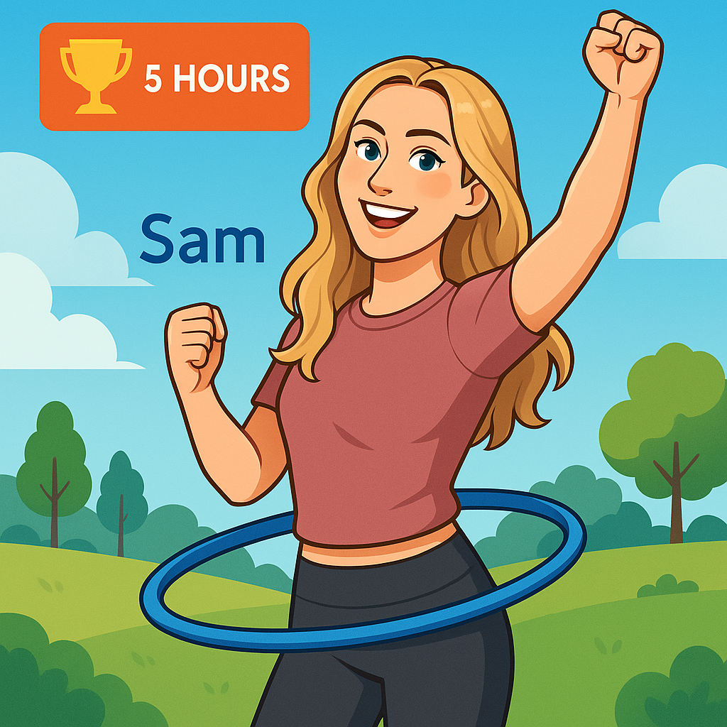 5 Hour Hula Milestone