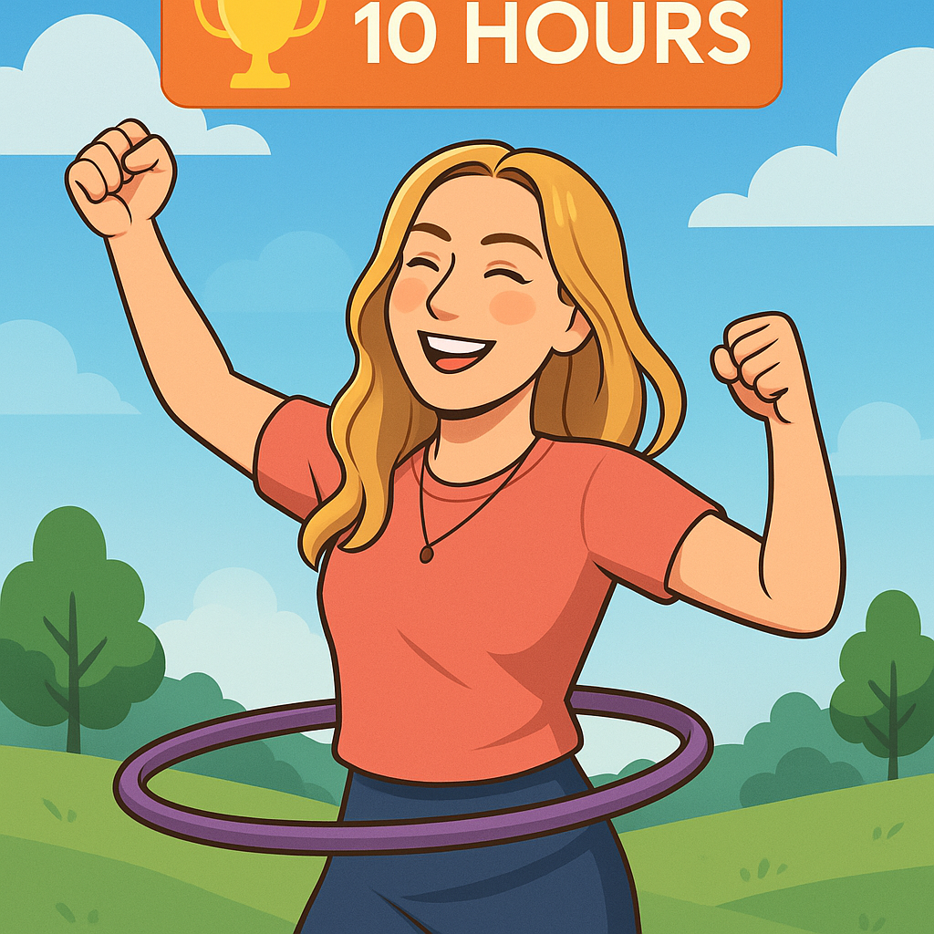 10 Hour Exercise Milestone